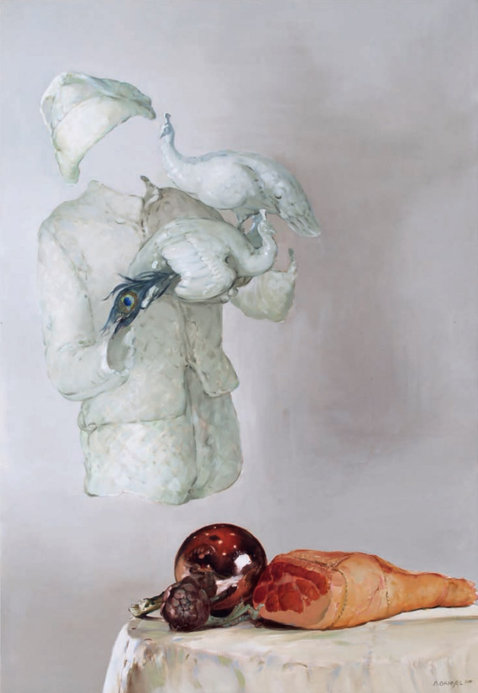 Pierrot Maske Person